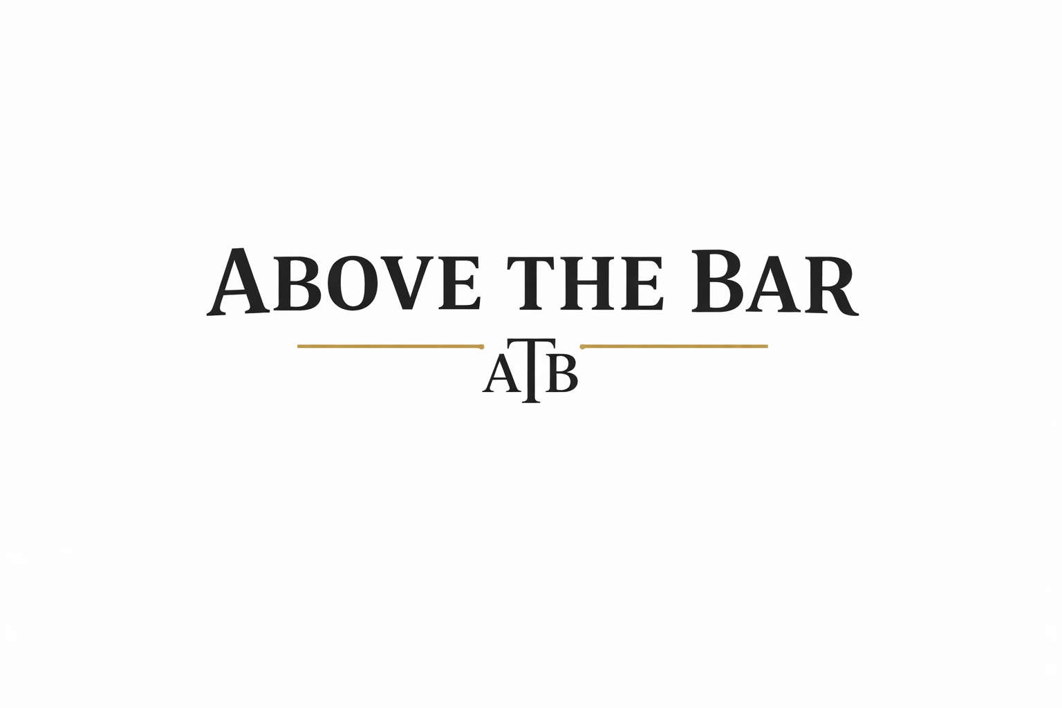 Above the Bar
